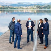 A Deputación investirá máis de medio millón de euros no parque náutico de Castrelo de Miño A Deputación investirá máis de medio millón de euros no parque náutico de Castrelo de Miño