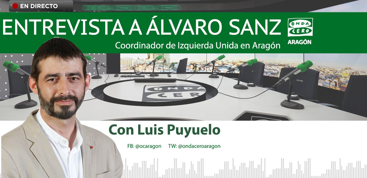 Álvaro Sanz: “IU apuesta por espacios comunes con Podemos en Aragón” Álvaro Sanz: “IU apuesta por espacios comunes con Podemos en Aragón”