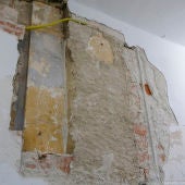 Restos localizados de la antigua Casa de la Camorra