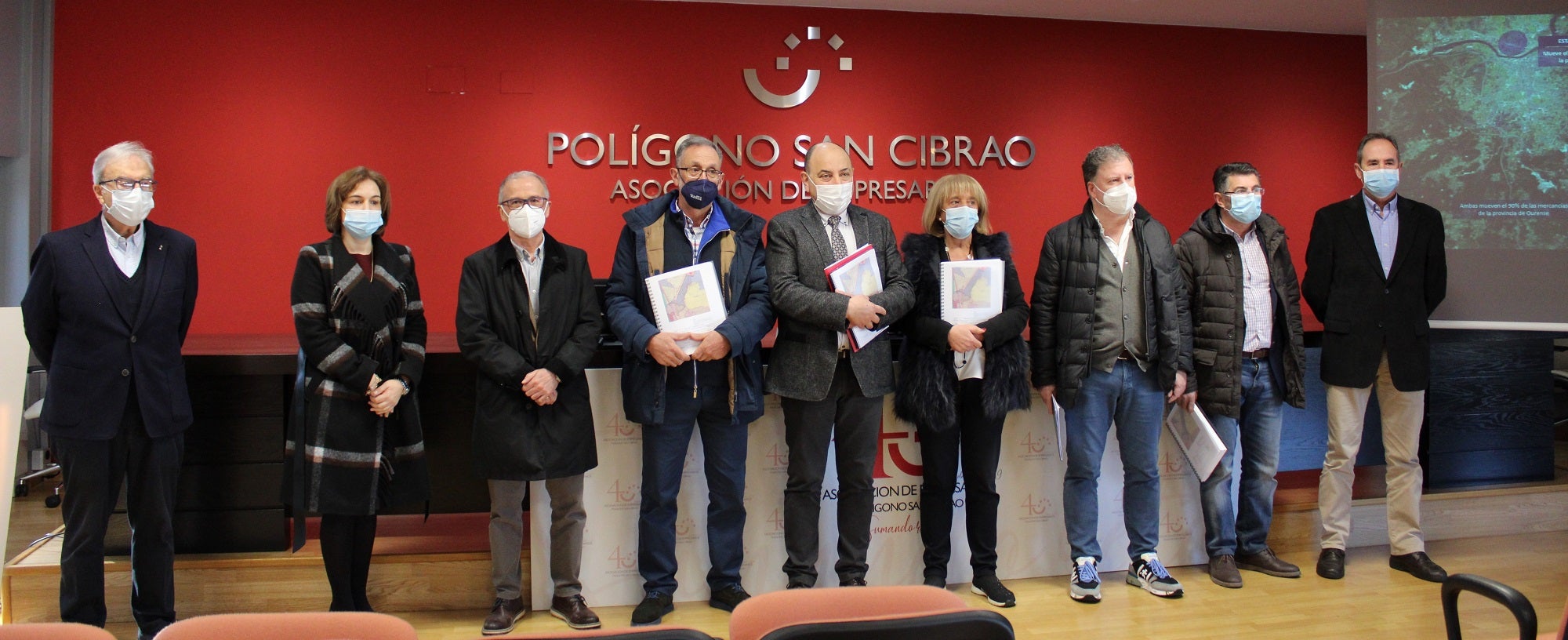 Presentación de la Estación de mercancías del Polígono San Cibrao Presentación de la Estación de mercancías del Polígono San Cibrao