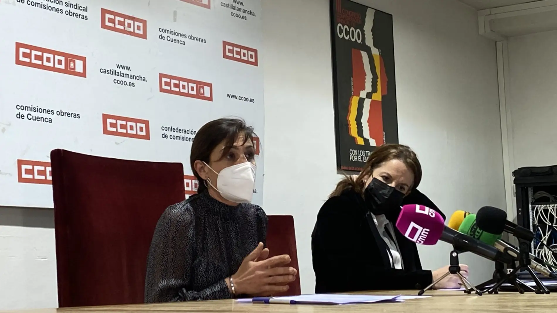 María José Mesas aspira a la reelección en CCOO Cuenca 