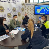 La Policía Local de Sagunto participa en el primer simulacro de tsunami que afecta al Mediterráneo central La Policía Local de Sagunto participa en el primer simulacro de tsunami que afecta al Mediterráneo central