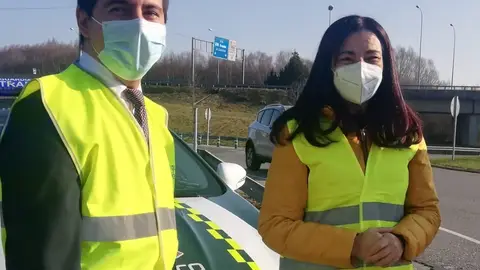 Isabel Rodríguez, Subdelegada del Gobierno Balizas A8