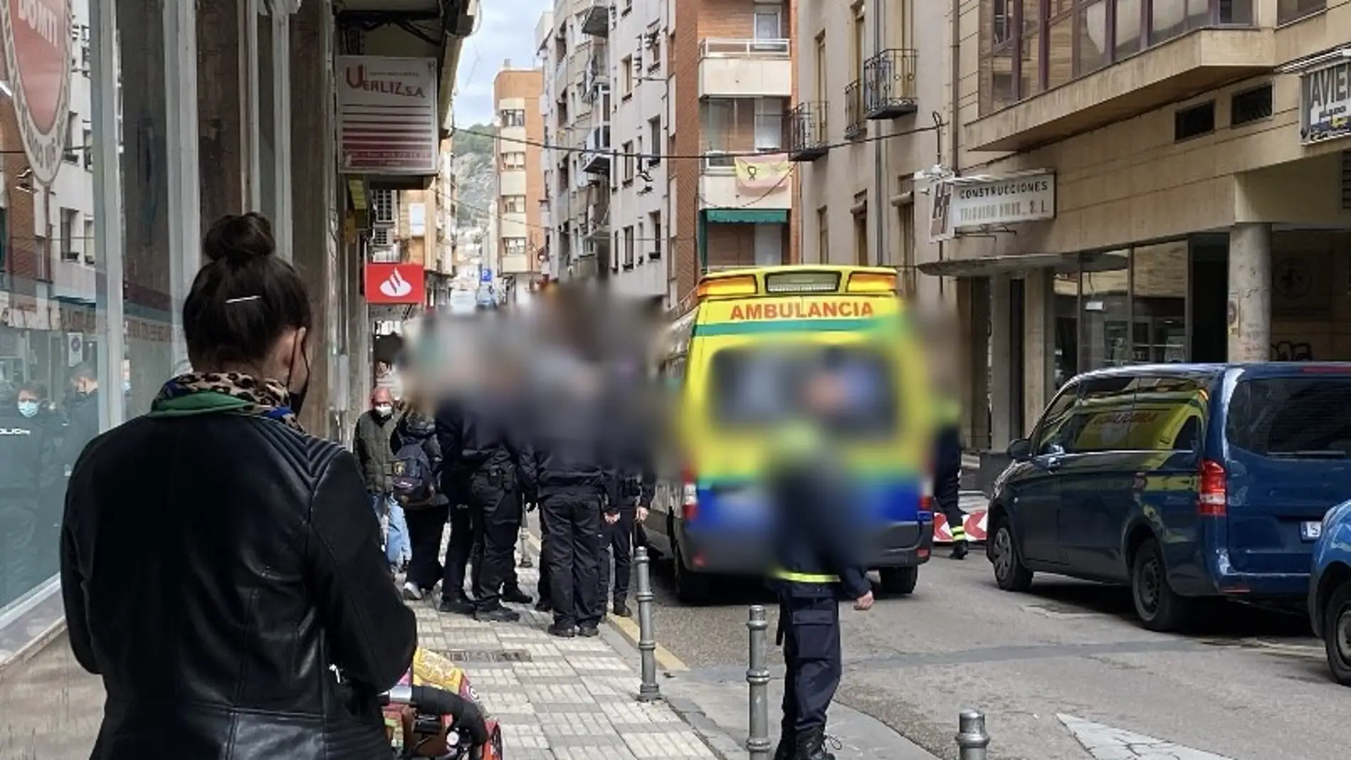 Detenido un hombre por herir con un arma blanca a otro en el centro de Cuenca