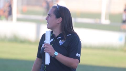 Jenny Benitez, entrenadora del Sporting de Huelva