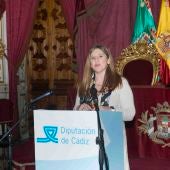 La presidenta de la Diputación, Irene García