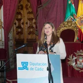 La presidenta de la Diputación, Irene García La presidenta de la Diputación, Irene García