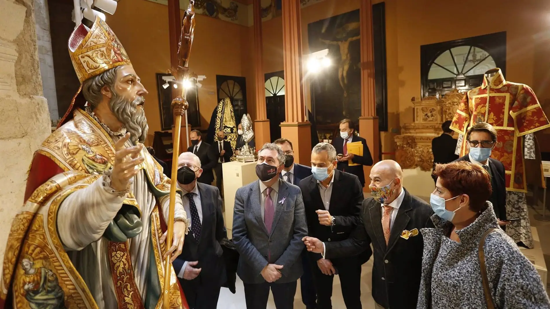 El alcalde Juan Espadas, visita la exposición &#39;Sevilla Fecit-21&#39;