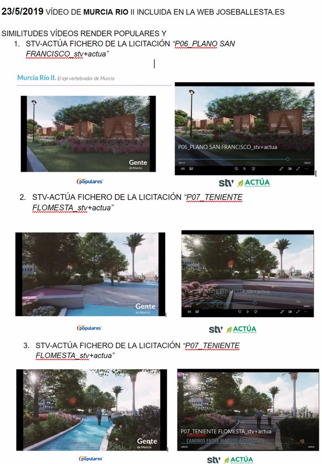 El PSOE se reafirma en que el PP utilizó videorenders propiedad del Ayuntamiento en la campaña electoral de Ballesta El PSOE se reafirma en que el PP utilizó videorenders propiedad del Ayuntamiento en la campaña electoral de Ballesta