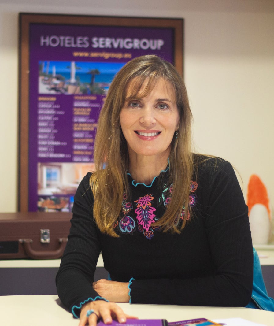 Natalia Caballé, directora del Departamento de Comunicación e Imagen Corporativa de Hoteles Servigroup Natalia Caballé, directora del Departamento de Comunicación e Imagen Corporativa de Hoteles Servigroup