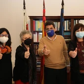 El presidente aboga por visibilizar y concienciar a la sociedad del trabajo diario de estas organizaciones en la cohesión solidaria del territorio El presidente aboga por visibilizar y concienciar a la sociedad del trabajo diario de estas organizaciones en la cohesión solidaria del territorio