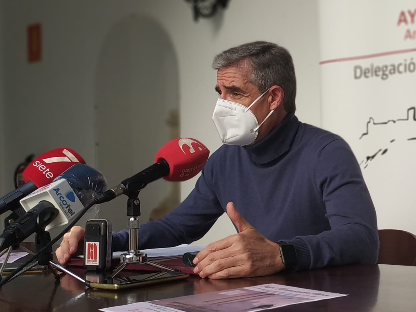 Arcos recibirá de Diputación más de un millón de euros para inversiones Arcos recibirá de Diputación más de un millón de euros para inversiones