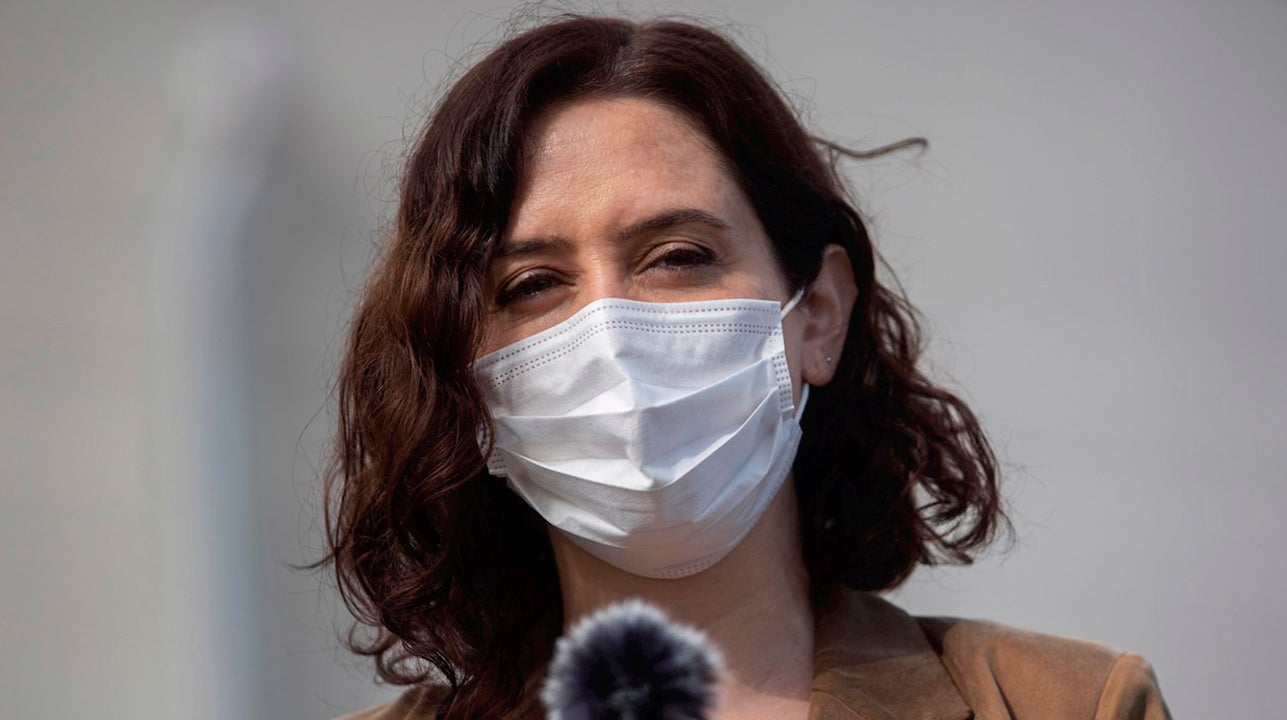 Isabel Díaz Ayuso: "Si Pablo Iglesias llegara al gobierno de la comunidad llevaría a Madrid a la quiebra más absoluta" Isabel Díaz Ayuso: "Si Pablo Iglesias llegara al gobierno de la comunidad llevaría a Madrid a la quiebra más absoluta"