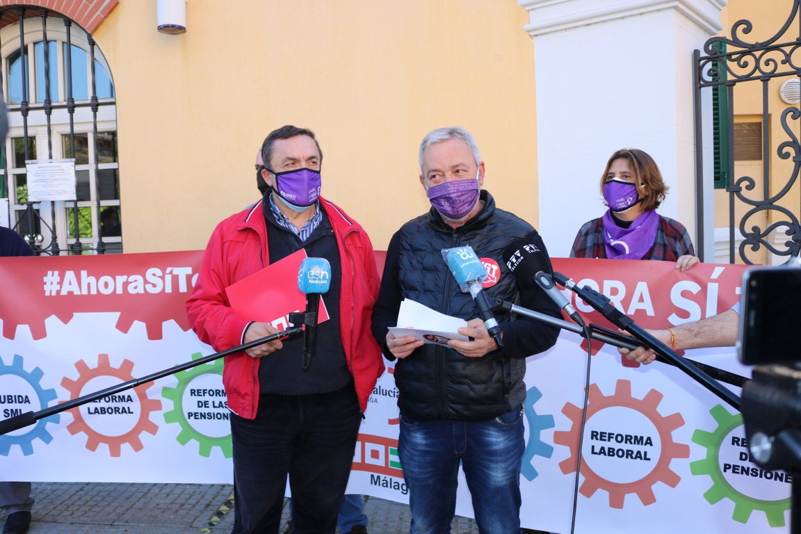Los sindicatos demandan mejoras sociales al Gobierno "ante la pandemia" Los sindicatos demandan mejoras sociales al Gobierno "ante la pandemia"