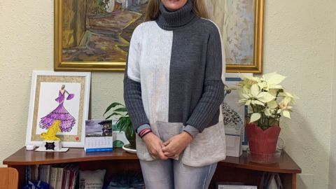 La alcaldesa de Ubrique, Isabel G&oacute;mez