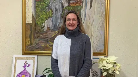 La alcaldesa de Ubrique, Isabel Gómez La alcaldesa de Ubrique, Isabel Gómez