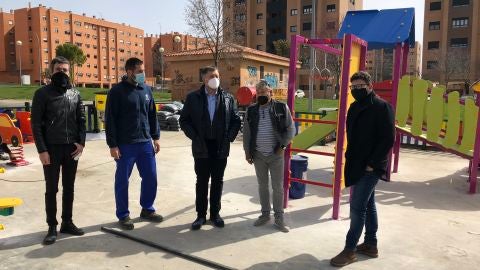 Renuevan las áreas infantiles de la ciudad de Cuenca 