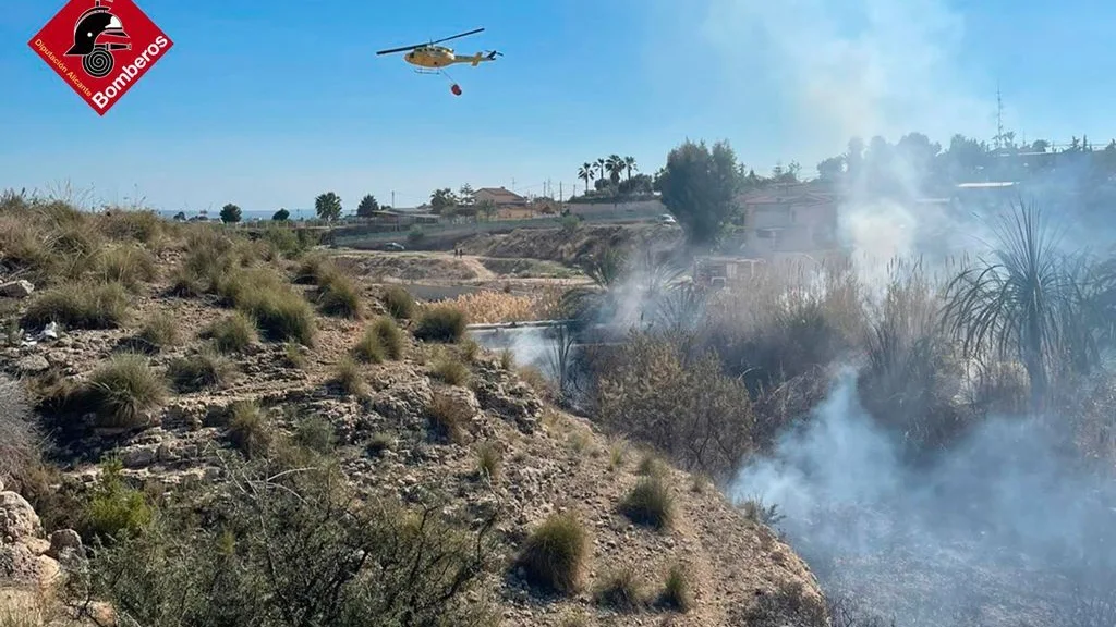 Incendio en Elche. Incendio en Elche.