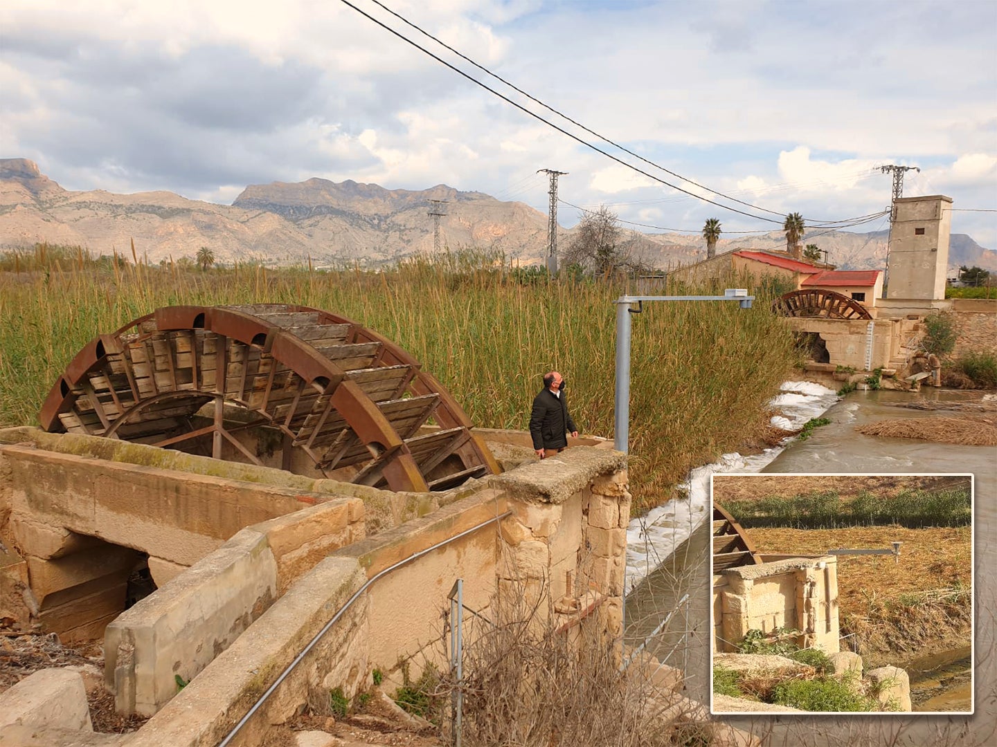 “efectivamente se ha cambiado el tipo de medidor que existía anteriormente siendo sustituido por otro de mayor tamaño y altura “efectivamente se ha cambiado el tipo de medidor que existía anteriormente siendo sustituido por otro de mayor tamaño y altura
