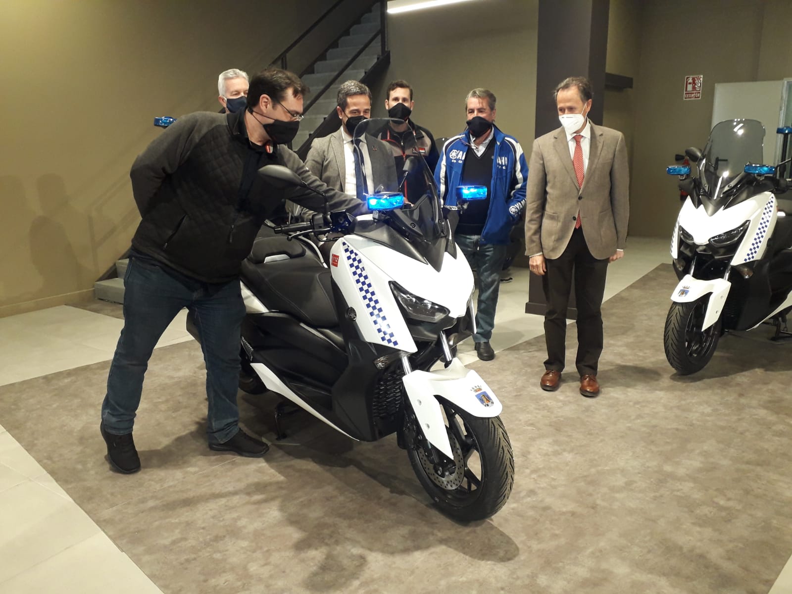 Dos motos más para la Policía Local de Chiclana Dos motos más para la Policía Local de Chiclana