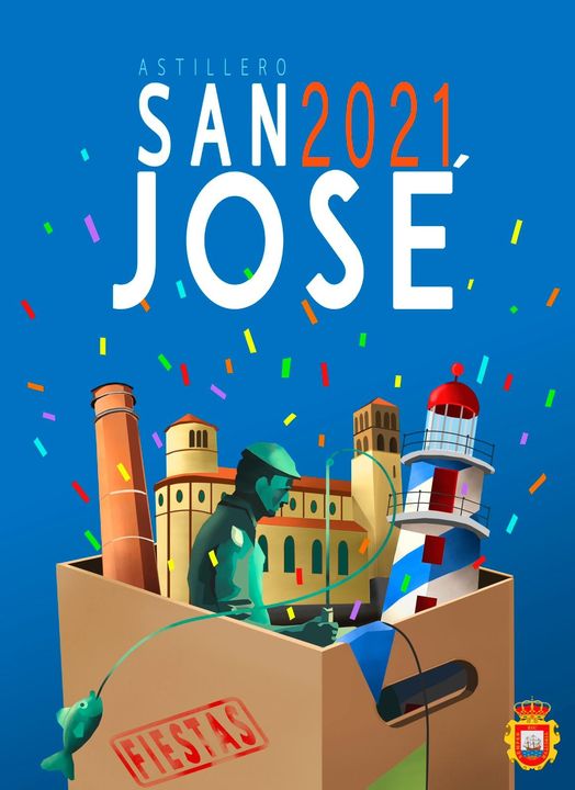 Astillero celebra un San José simbólico y muy reducido Astillero celebra un San José simbólico y muy reducido