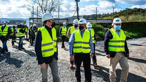 Xunta e Deputación pechan o plan funcional do Centro Galego de Innovación da FP en Ourense Visita as obras