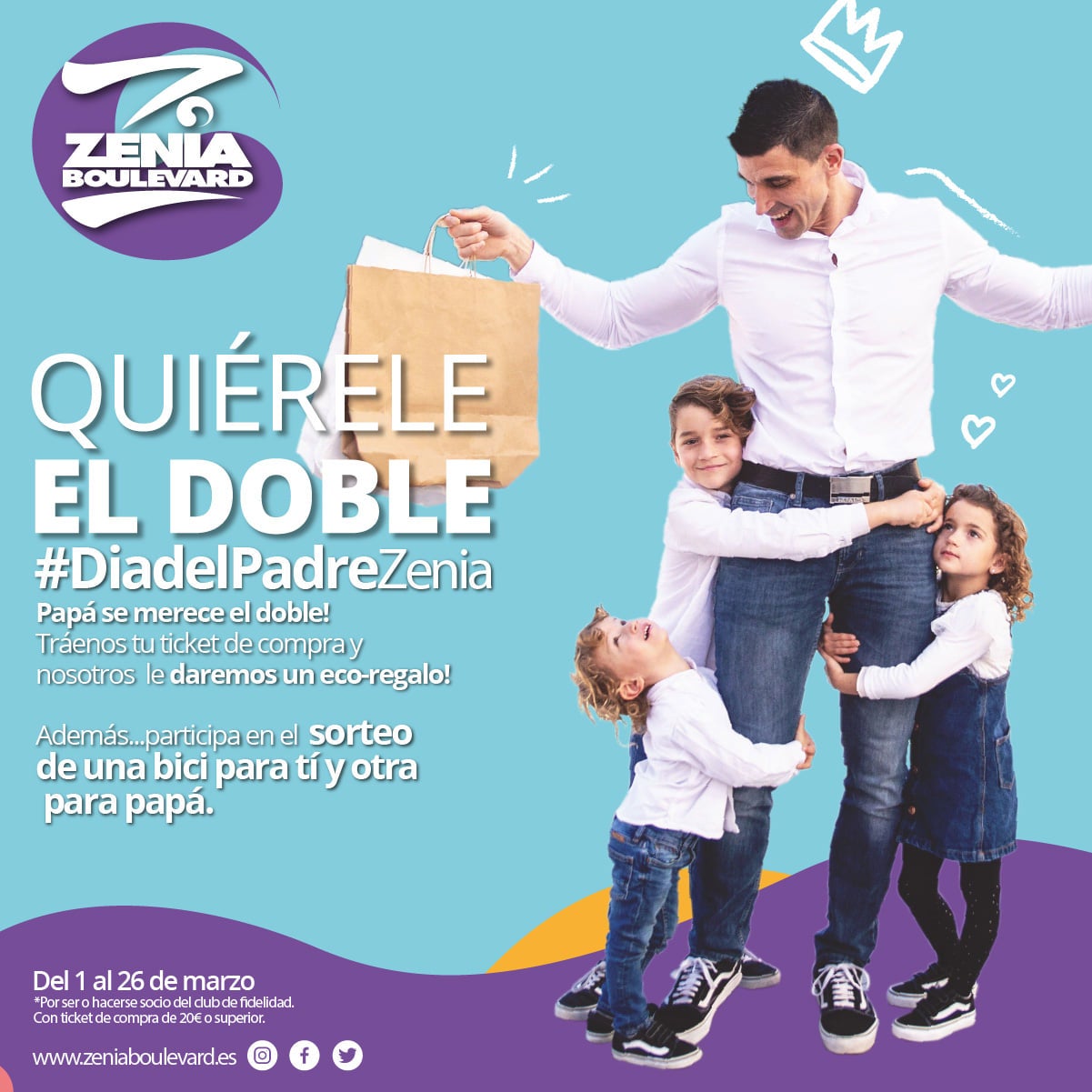 Ven y recoge tu regalo para el Día del Padre y participa en el sorteo de estupendos premios Ven y recoge tu regalo para el Día del Padre y participa en el sorteo de estupendos premios