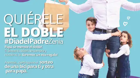 Ven y recoge tu regalo para el Día del Padre y participa en el sorteo de estupendos premios dia padre