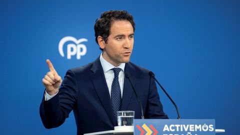 Teodoro Garc&iacute;a Egea, secretario general del PP