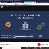 Más de medio centenar de ciudadanos, implicados en las acciones de mejora del sistema actual de recogida de residuos, han participado esta mañana en una Webinar organizada por la concejalía de Limpieza Viaria y RSU 