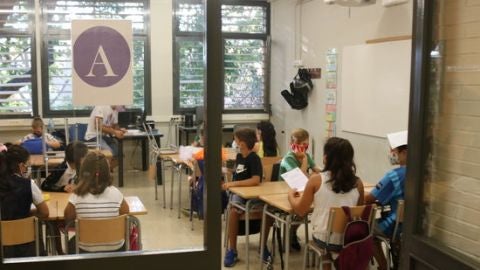 Des del 14 de setembre, les aules han estat obertes de forma generalitzada.