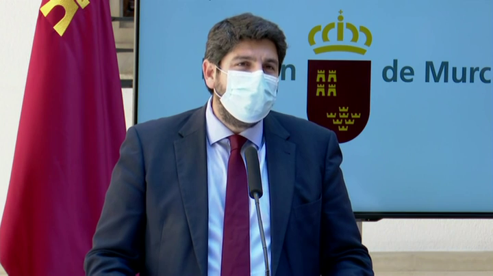 Fracasa la moción de censura de PSOE y Ciudadanos en Murcia contra López Miras Fracasa la moción de censura de PSOE y Ciudadanos en Murcia contra López Miras