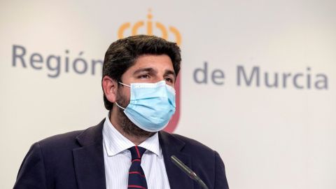 Fernando López Miras, presidente de Murcia Fernando López Miras, presidente de Murcia