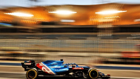 Estreno de Fernando Alonso con Alpine 