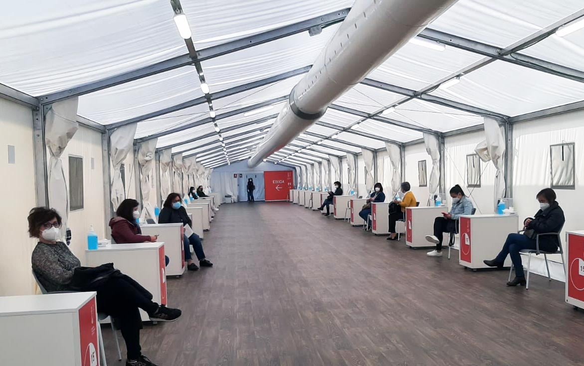 Castellón retoma la vacunación con AstraZeneca Castellón retoma la vacunación con AstraZeneca