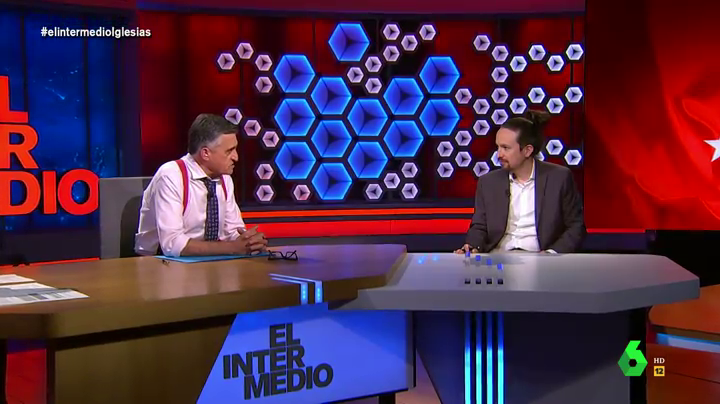 La tele con Monegal: La falta de ironía de Iglesias en El Intermedio La tele con Monegal: La falta de ironía de Iglesias en El Intermedio
