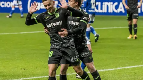 Javi Hernández, tras marcar su primer gol frente al Real Oviedo. Javi Hernández, tras marcar su primer gol frente al Real Oviedo.