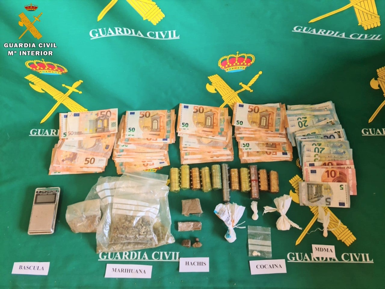 La Guardia Civil detiene a dos personas en Guardo por tráfico de drogas La Guardia Civil detiene a dos personas en Guardo por tráfico de drogas