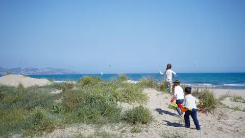 Castelló declarará la playa del Serradal espacio sin tabaco Playa del Serrada, espacio sin tabaco