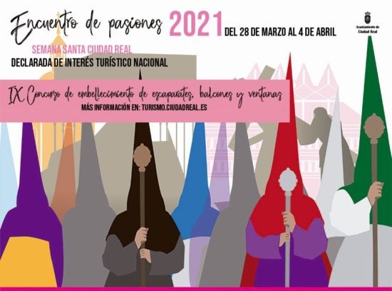 Ciudad Real convoca el concurso de embellecimiento de escaparates y balcones de Semana Santa Ciudad Real convoca el concurso de embellecimiento de escaparates y balcones de Semana Santa