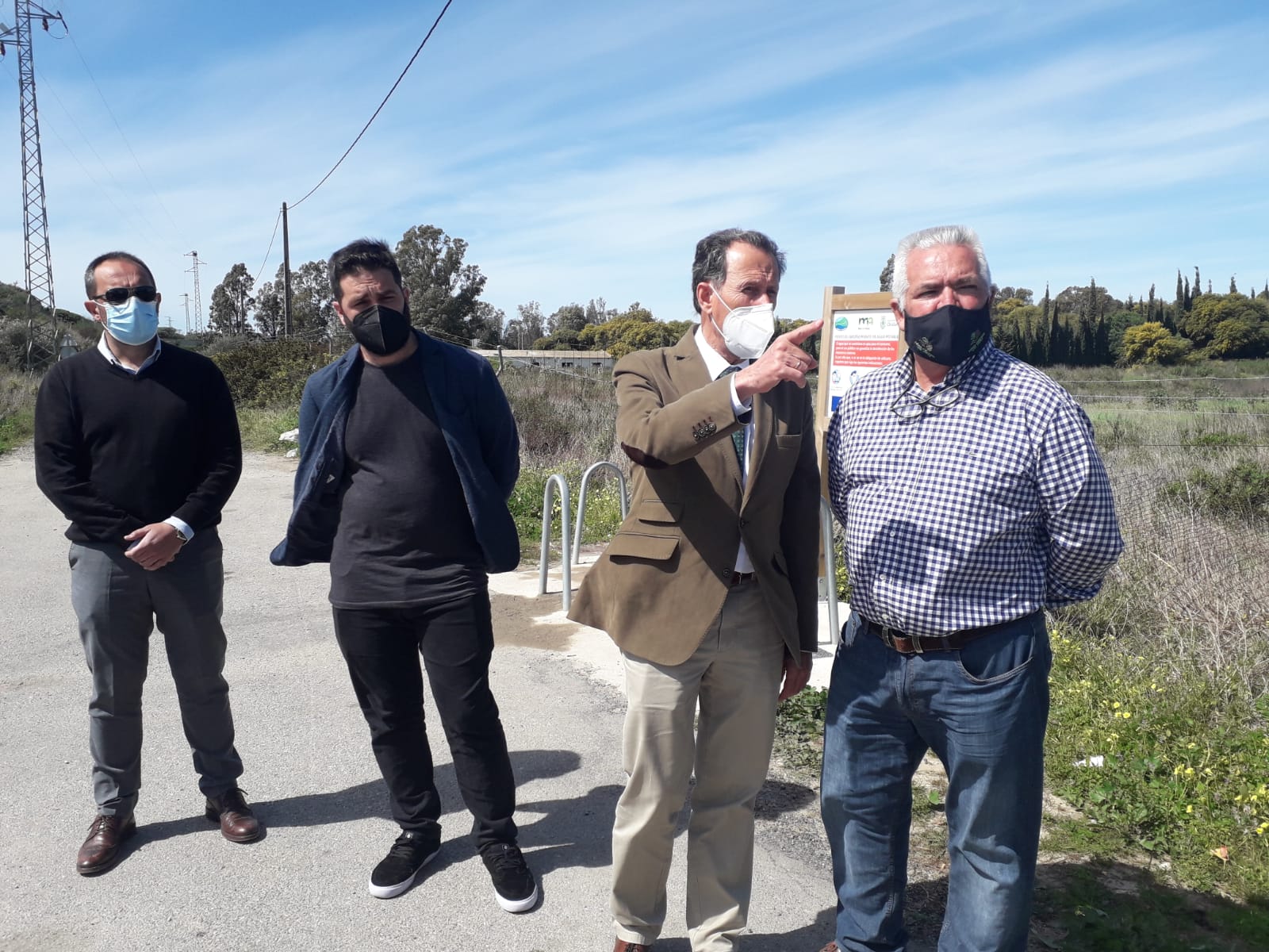Más contenedores en el diseminado rural de Chiclana Más contenedores en el diseminado rural de Chiclana