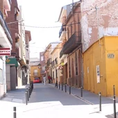 Calle de La Solana donde se encontró la cartera Calle de La Solana donde se encontró la cartera