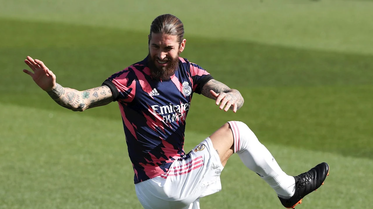 El central del Real Madrid, Sergio Ramos