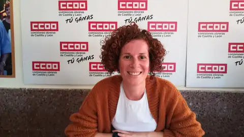 Elena Villamediana, candidata a la secretaría general de CCOO en Palencia Sindicatos