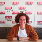 Elena Villamediana, candidata a la secretaría general de CCOO en Palencia