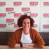 Elena Villamediana, candidata a la secretaría general de CCOO en Palencia Elena Villamediana, candidata a la secretaría general de CCOO en Palencia