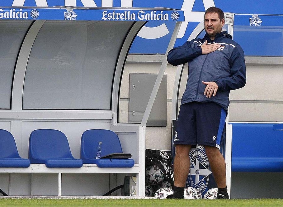 Manu Sánchez espera la resurrección del Dépor ABANCA ante el Betis este sábado Manu Sánchez espera la resurrección del Dépor ABANCA ante el Betis este sábado