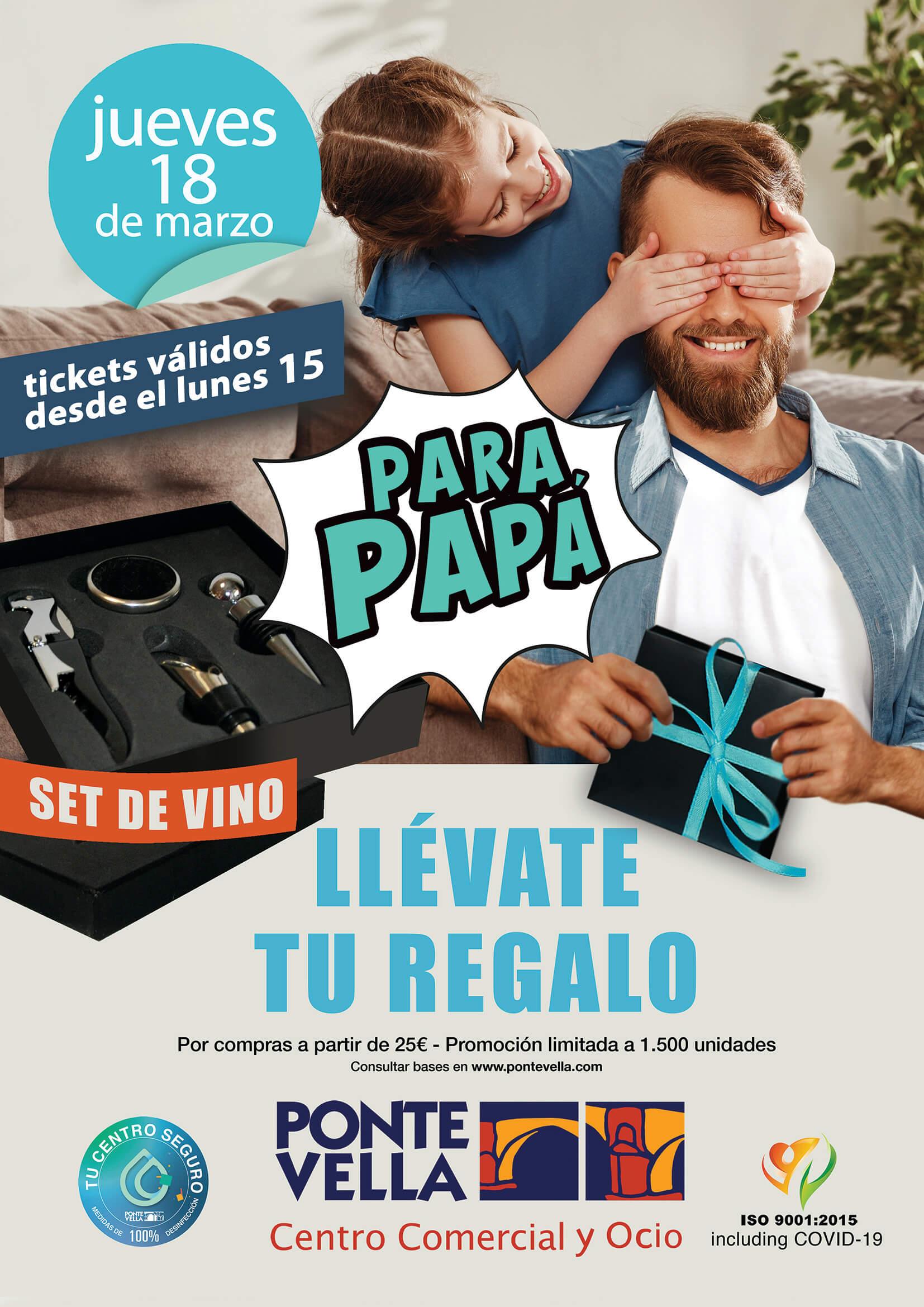 Ponte Vella celebra el día del padre con sus clientes Ponte Vella celebra el día del padre con sus clientes