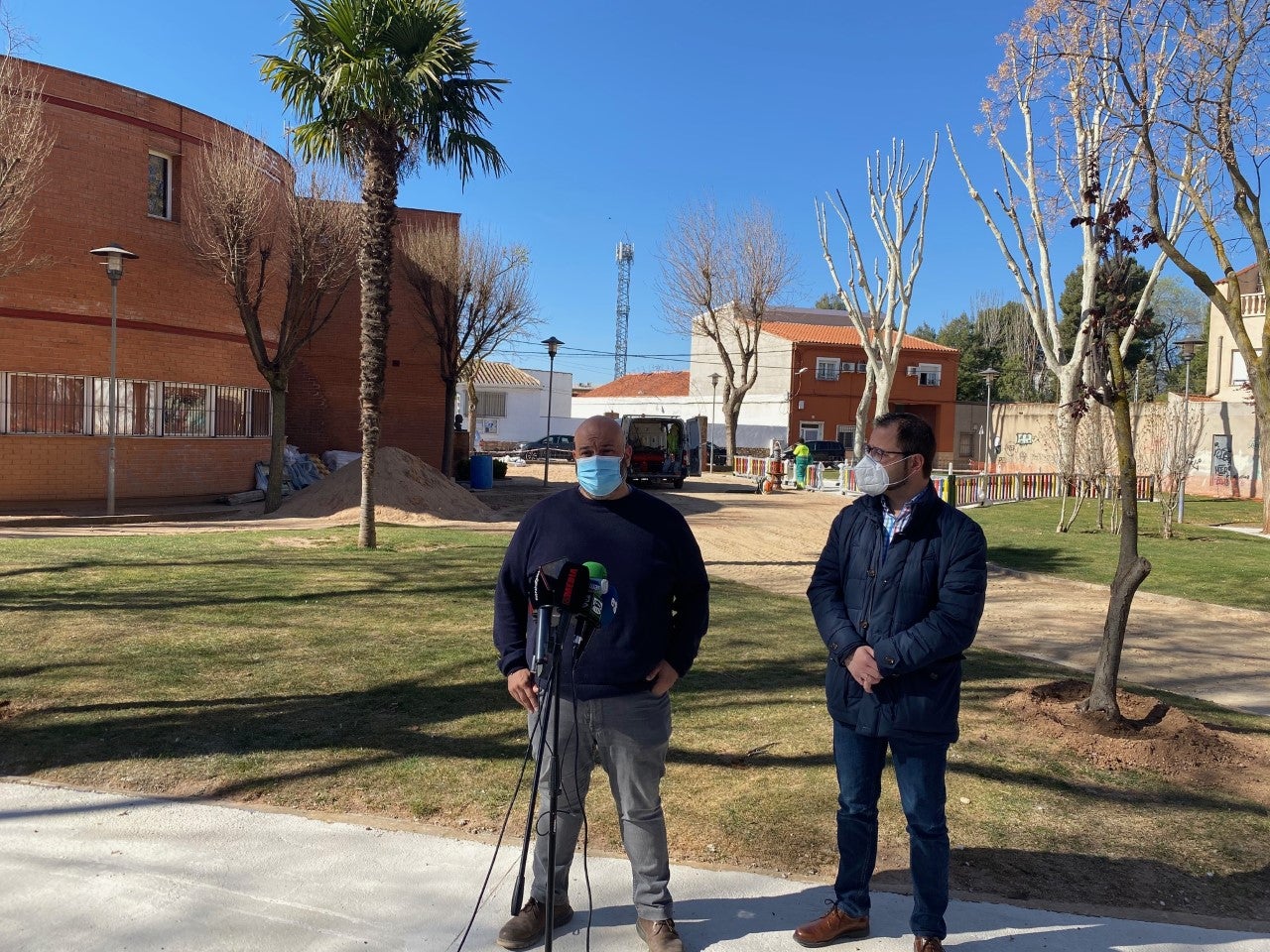 Nueva actuación de la concejalía de obras en el Parque Luis Lopezosa Nueva actuación de la concejalía de obras en el Parque Luis Lopezosa