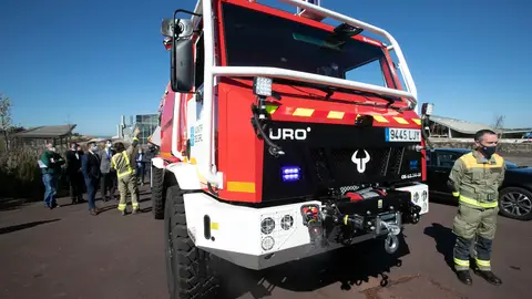 A Xunta entrega 11 novas motobombas para prevención contra os incendios en Galicia Entrega de Motobombas